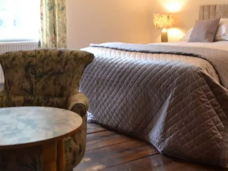 Luxury bedroom with Laura Ashley furnishings