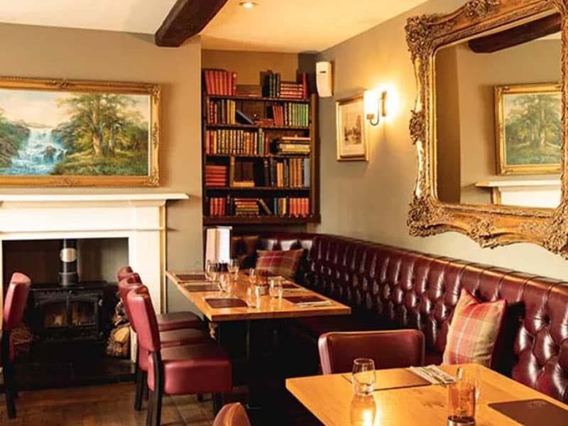 The Nags Head Inn restaurant interior